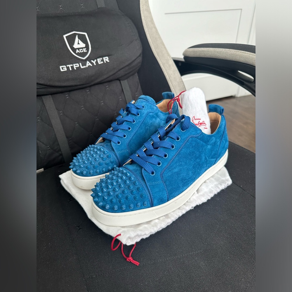 Vieira Suede Spike Red Sole Sneakers
